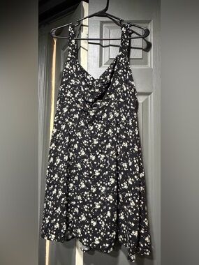 Old Navy Black Floral Sundress